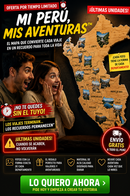 Mi Perú, Mis Aventuras™ | 🚚 ENVÍO GRATIS A TODO EL PERÚ